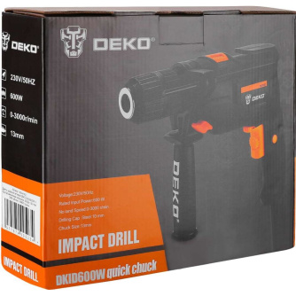 Купить Дрель ударная DEKO DKID 600W   063-4162 фото №5