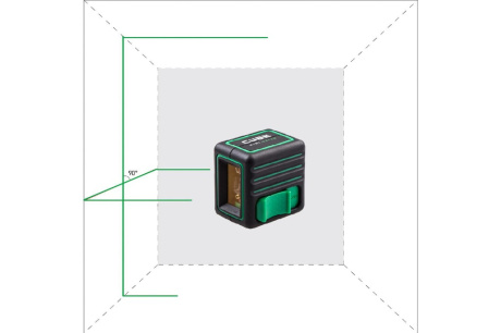 Купить Лазерный уровень ADA Cube MINI Green Professional Edition А00529 фото №3
