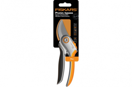 Купить Секатор Fiskars плоскостной Plus P531 металлический  1057168 фото №2